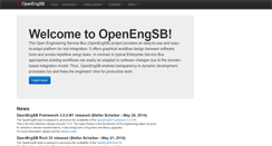 Desktop Screenshot of openengsb.org